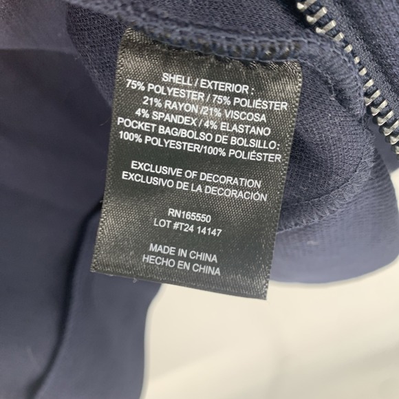 32 Degrees Heat Men's Full Zip Hooded Jacket, Blue, Size XXL New With Tags - Picture 9 of 10